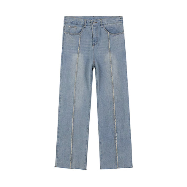 SPLIT CUFF JEANS - Aumori