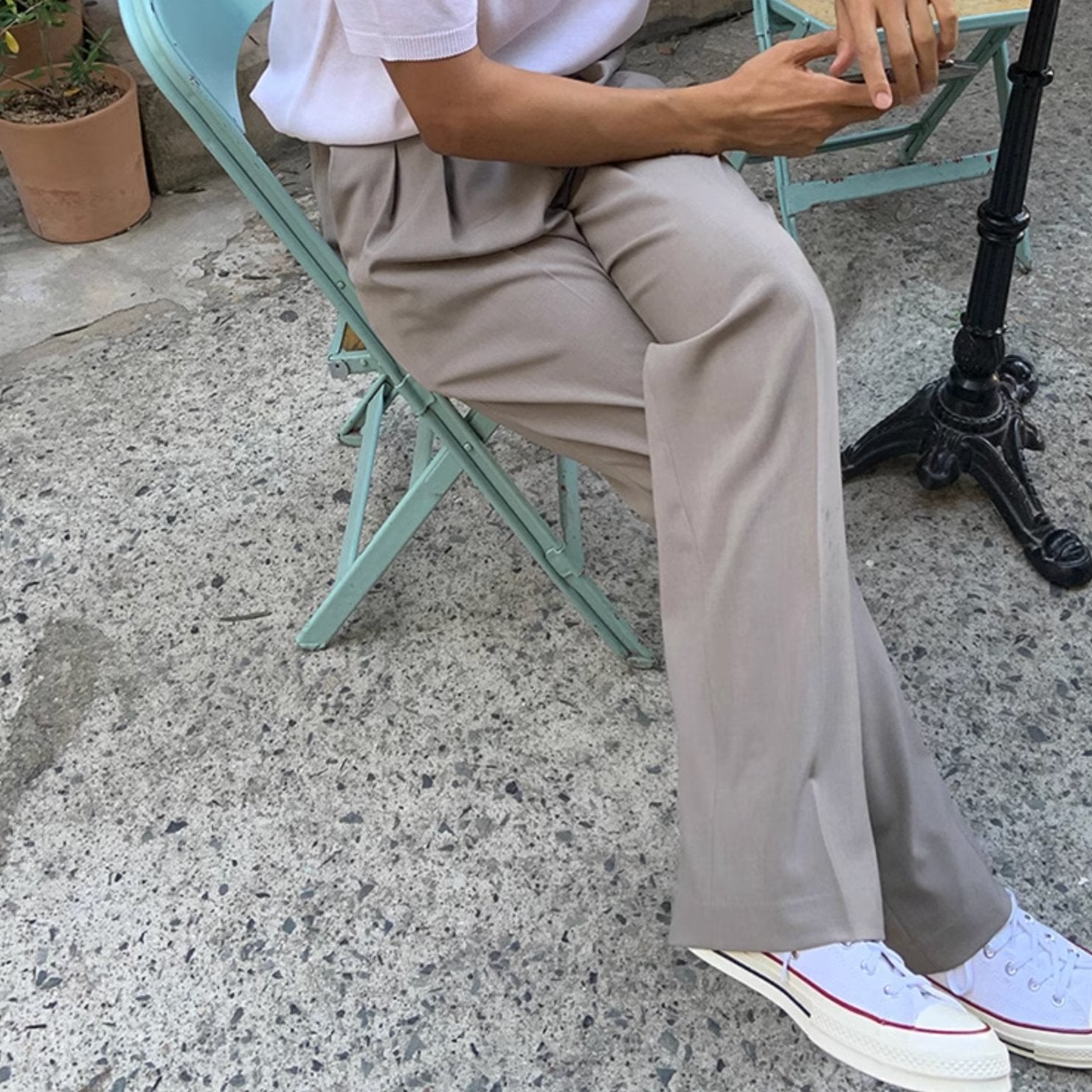 SPLIT PANTS - Aumori