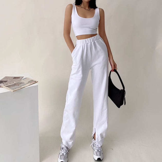 SQUARE NECK SLEEVELESS TOP - Aumori
