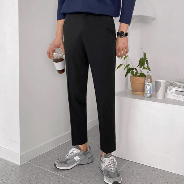 STRAIGHT ANKLE PANTS - Aumori