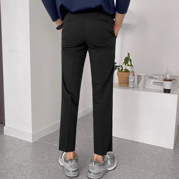 STRAIGHT ANKLE PANTS - Aumori