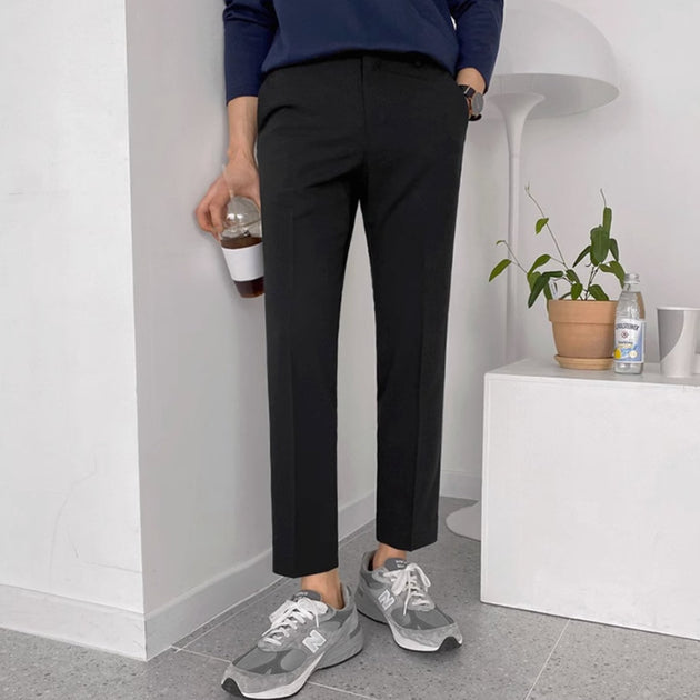 STRAIGHT ANKLE PANTS - Aumori