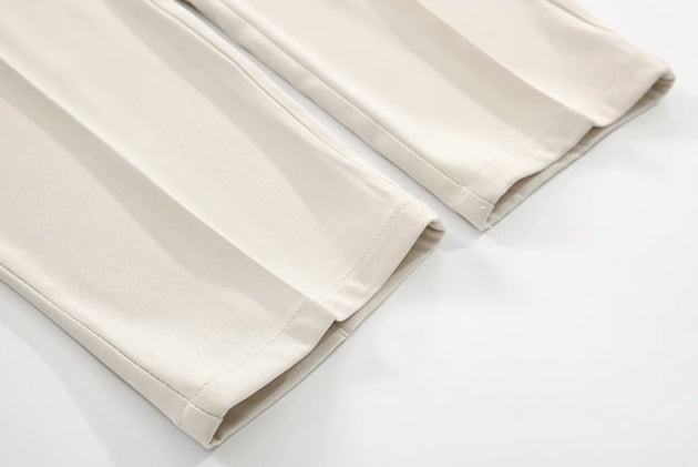 STRAIGHT ANKLE PANTS - Aumori