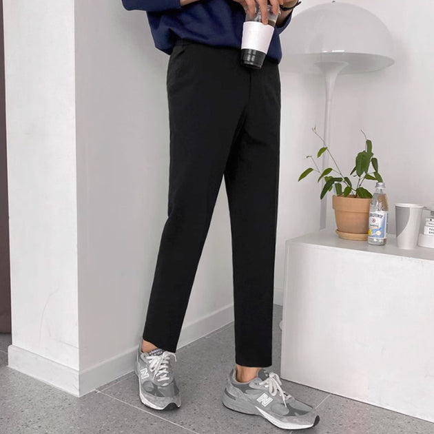 STRAIGHT ANKLE PANTS - Aumori