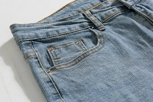 STRAIGHT DENIM JEANS - Aumori