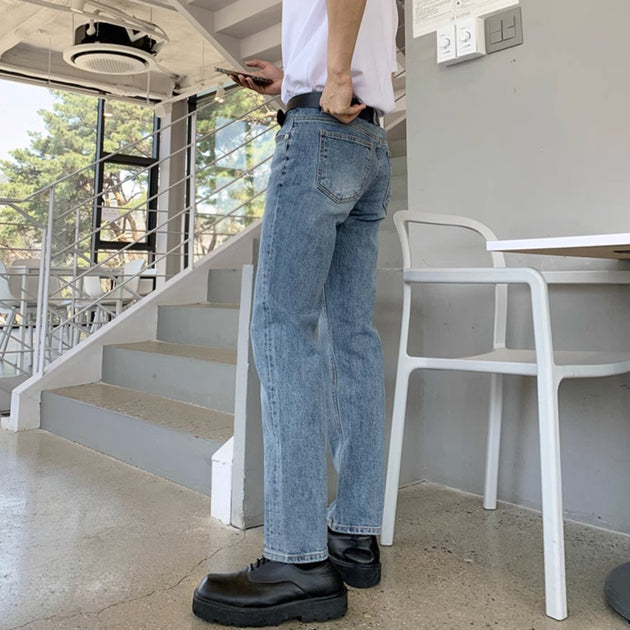 STRAIGHT DENIM JEANS - Aumori