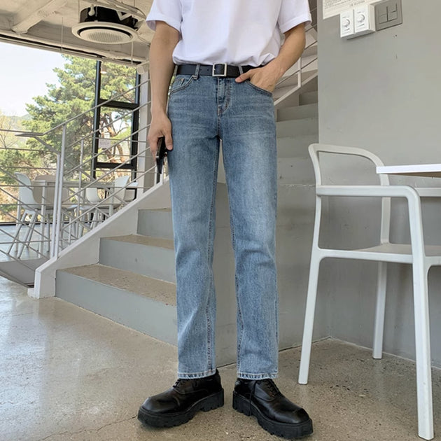 STRAIGHT DENIM JEANS - Aumori