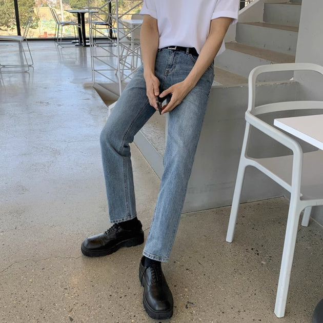 STRAIGHT DENIM JEANS - Aumori