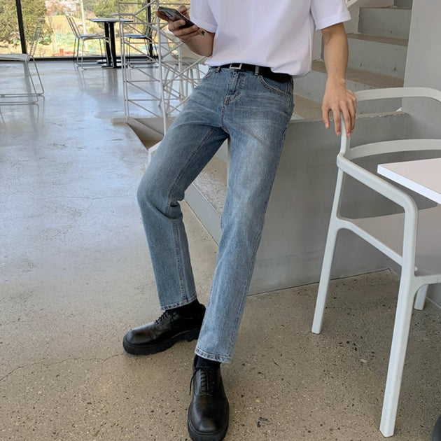 STRAIGHT DENIM JEANS - Aumori