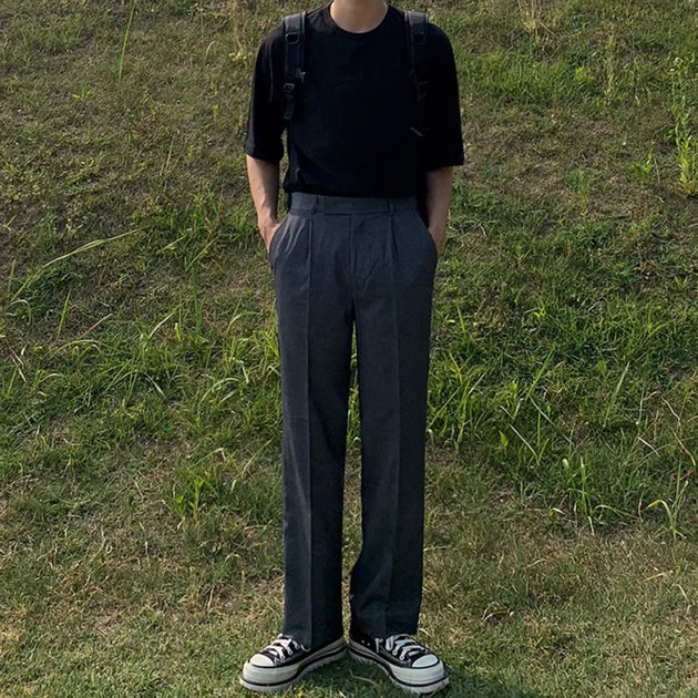 STRAIGHT FIT PANTS - Aumori