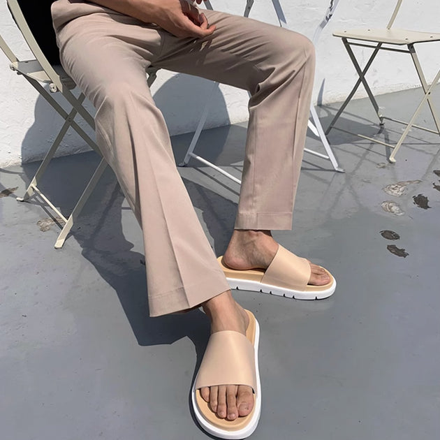 STRAIGHT FIT PANTS - Aumori