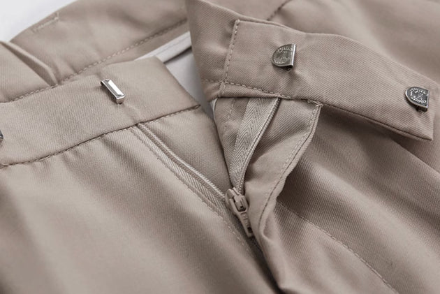 STRAIGHT FIT PANTS - Aumori