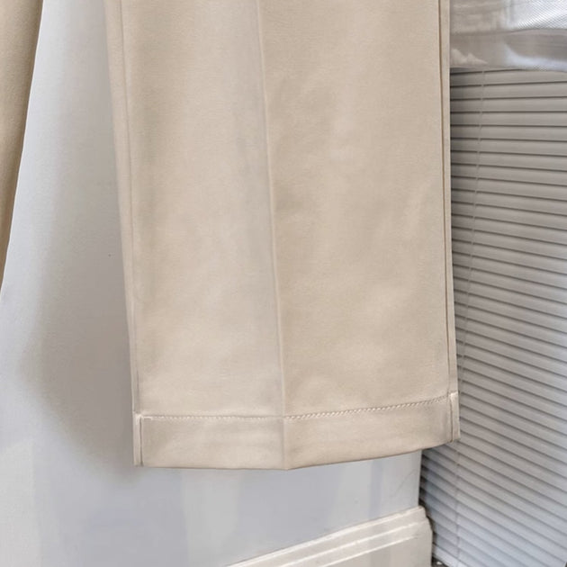 STRAIGHT FIT TROUSERS - Aumori