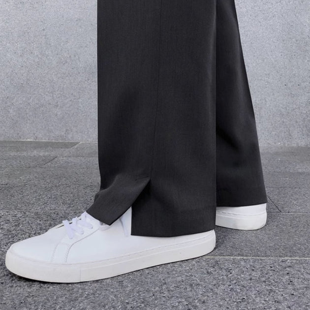 STRAIGHT SPLIT PANTS - Aumori