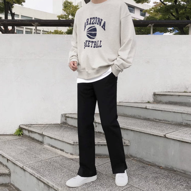 STRAIGHT SPLIT PANTS - Aumori