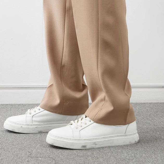 STRAIGHT STRETCH PANTS - Aumori