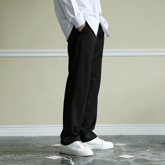 STRAIGHT STRETCH PANTS - Aumori