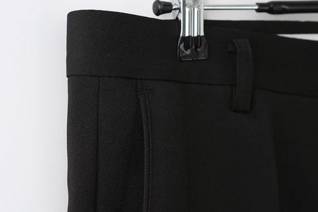 STRAIGHT STRETCH PANTS - Aumori