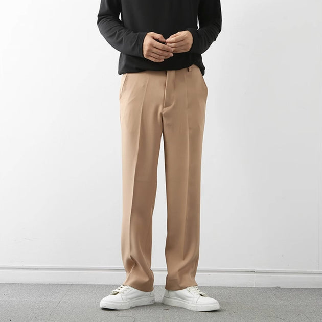STRAIGHT STRETCH PANTS - Aumori