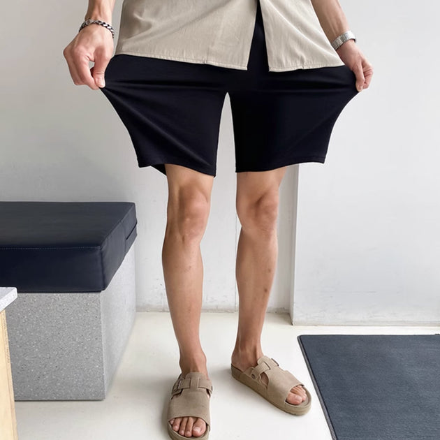 STRAIGHT STRING SHORTS - Aumori