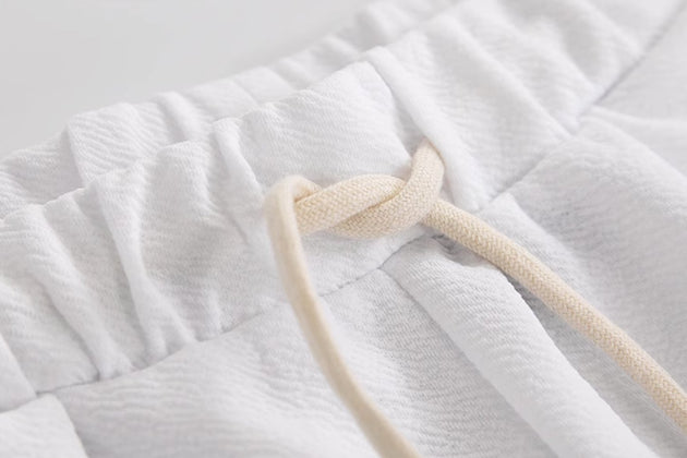 STRAIGHT STRING SHORTS - Aumori