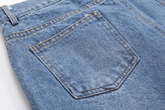 STRAIGHT WASHED JEANS - Aumori