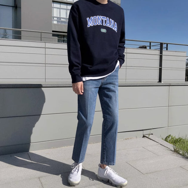 STRAIGHT WASHED JEANS - Aumori