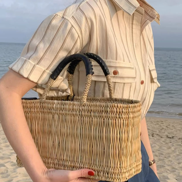 STRIPE SHORT SLEEVE SHIRT - Aumori