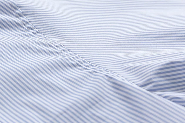 STRIPED CAMEL SHIRT - Aumori