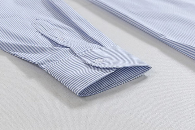 STRIPED CAMEL SHIRT - Aumori