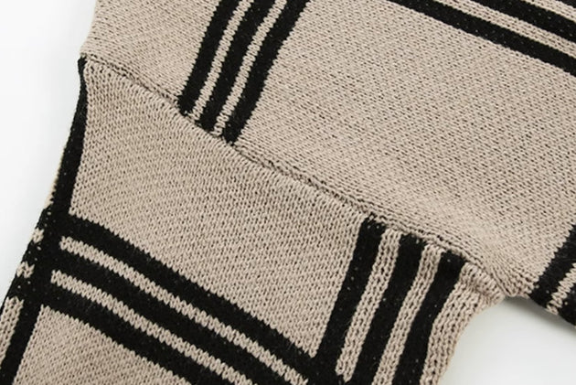 STRIPED CARDIGAN - Aumori