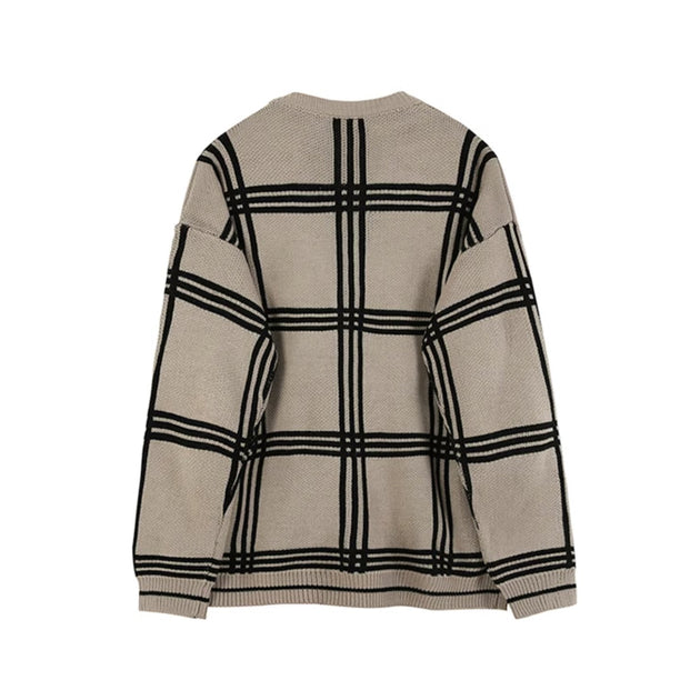 STRIPED CARDIGAN - Aumori