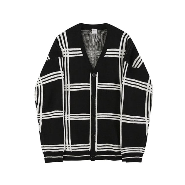 STRIPED CARDIGAN - Aumori