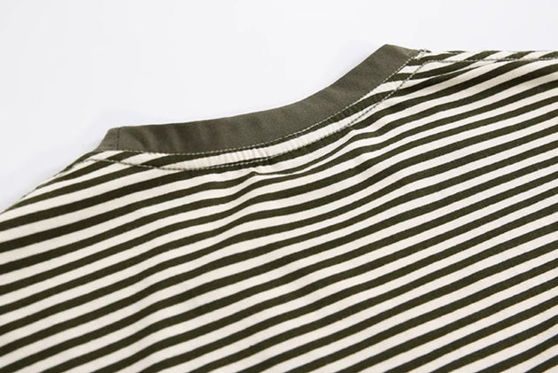 STRIPED CLASSIC T - SHIRT - Aumori