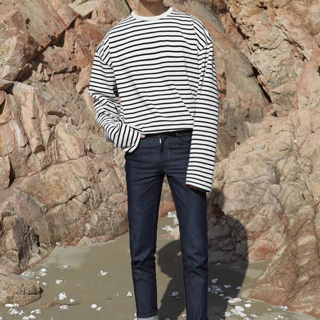 STRIPED LONG SLEEVE - Aumori