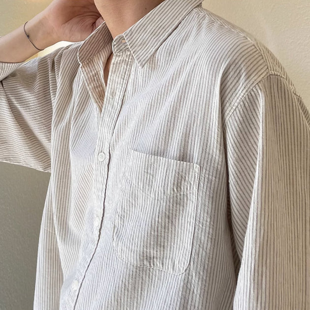 STRIPED SUMMER SHIRT - Aumori