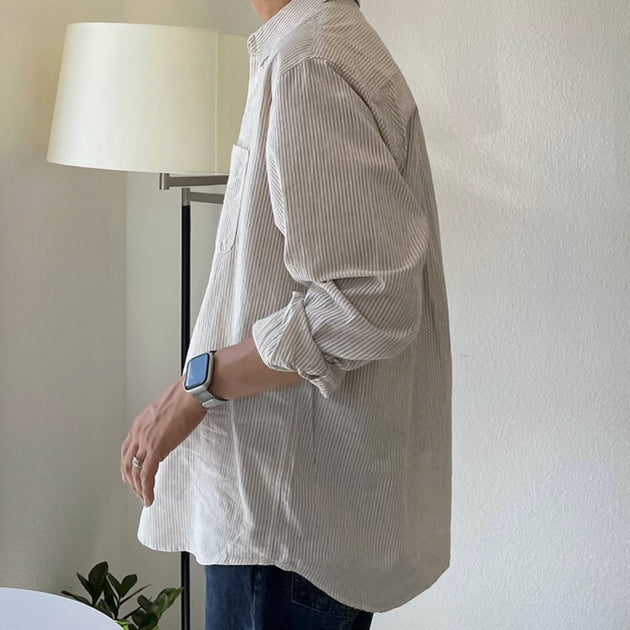 STRIPED SUMMER SHIRT - Aumori