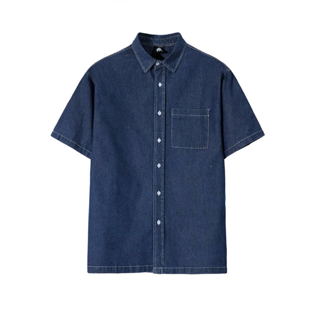 SUMMER DENIM SHIRT - Aumori