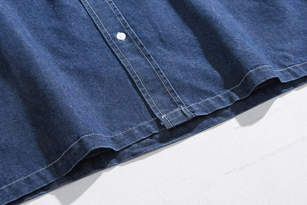 SUMMER DENIM SHIRT - Aumori