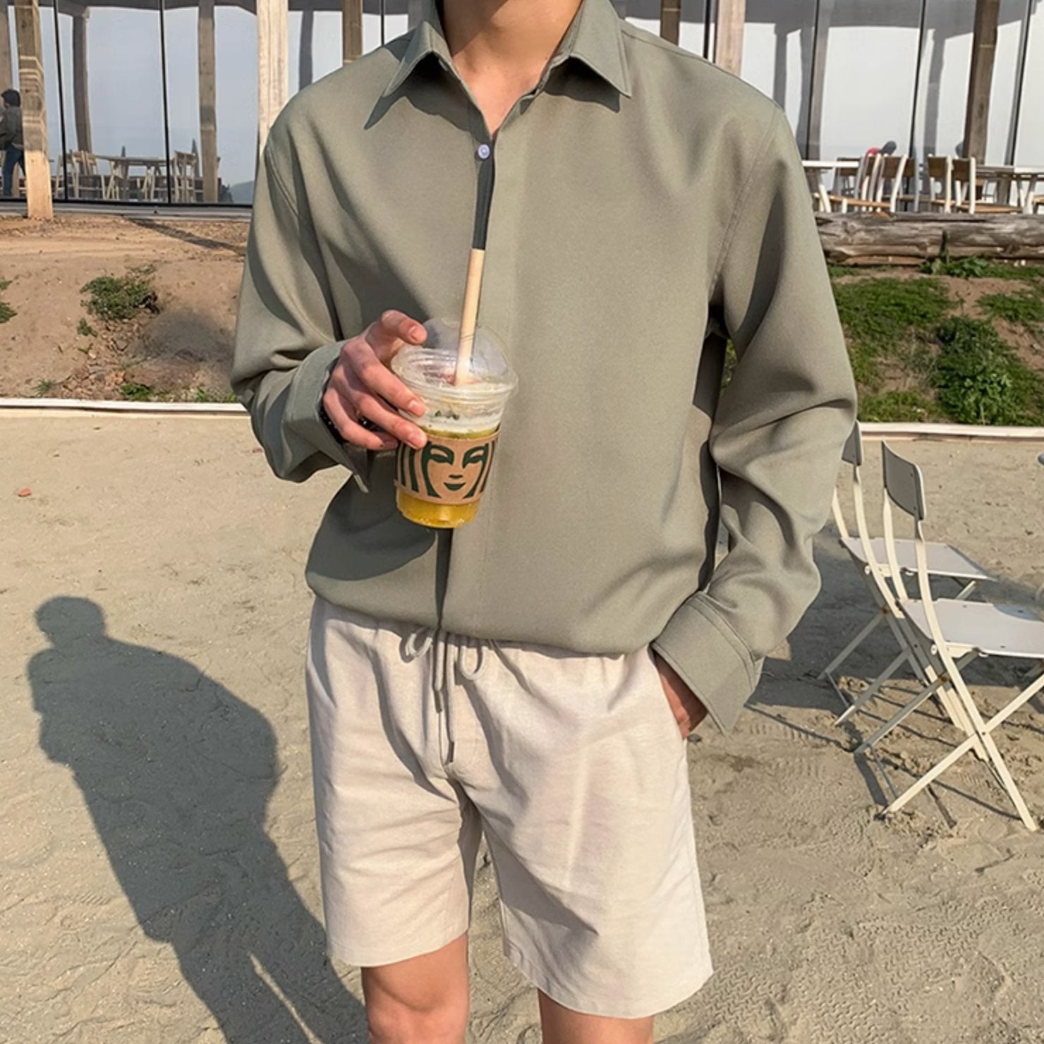 SUMMER DRAWSTRING SHORTS - Aumori