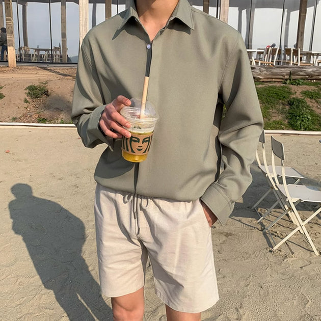 SUMMER DRAWSTRING SHORTS - Aumori