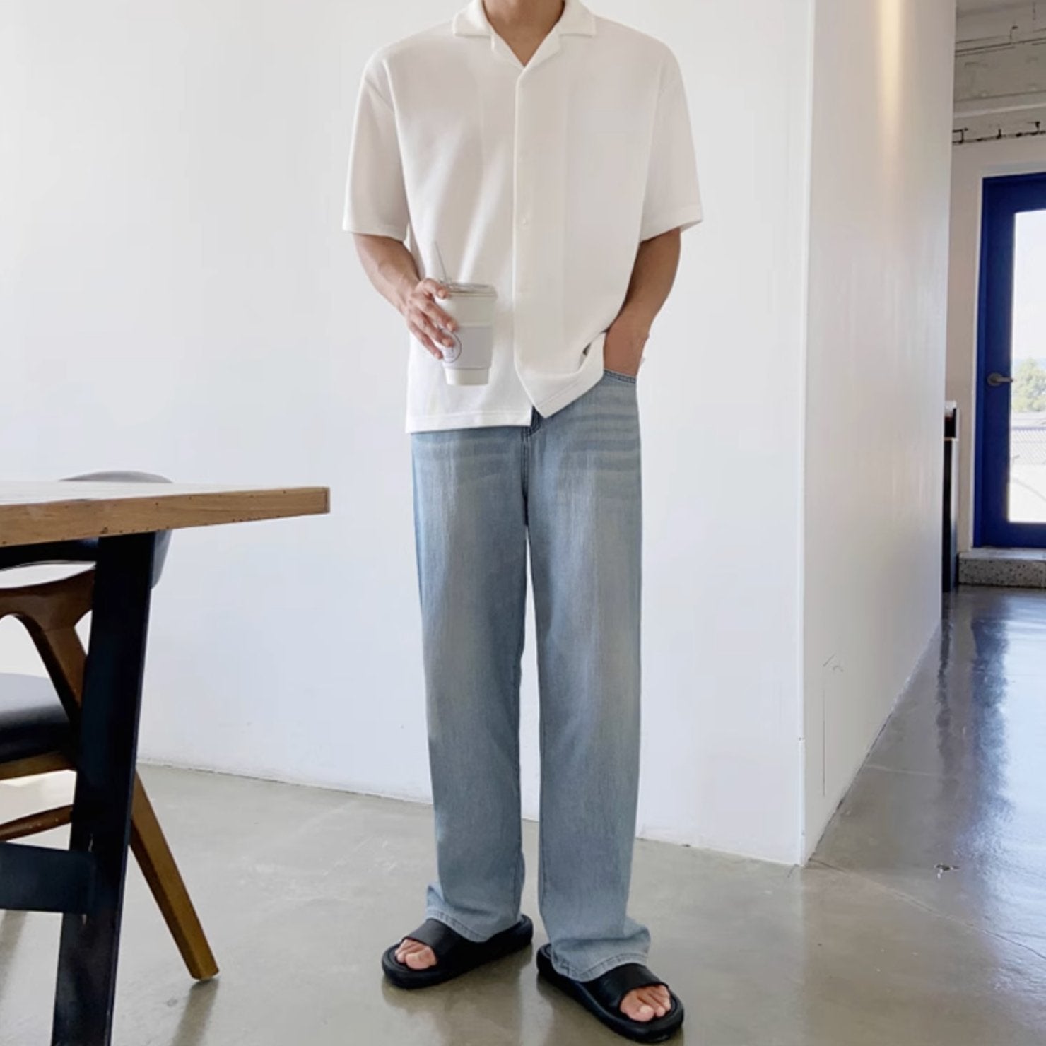 SUMMER LINEN SHORT SLEEVE - Aumori