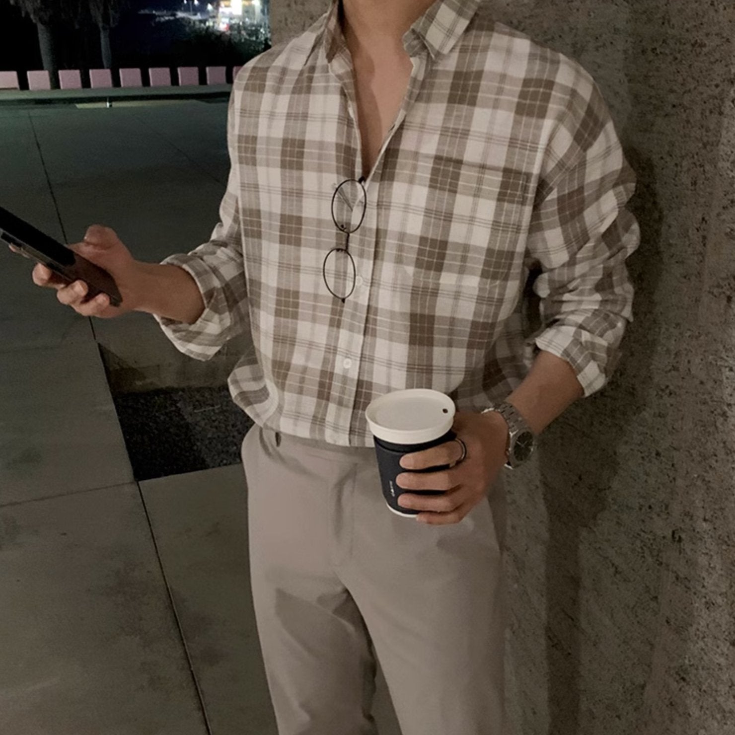 SUMMER PLAID SHIRT - Aumori
