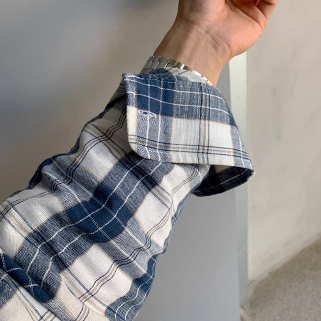 SUMMER PLAID SHIRT - Aumori