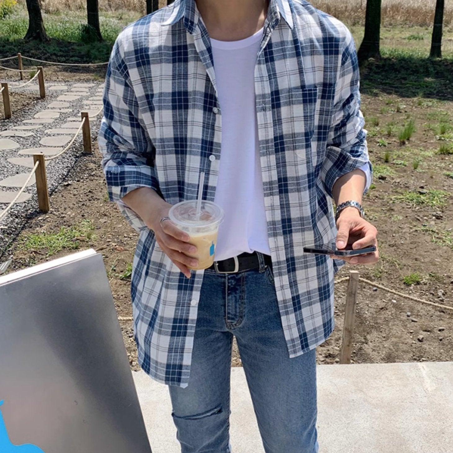 SUMMER PLAID SHIRT - Aumori