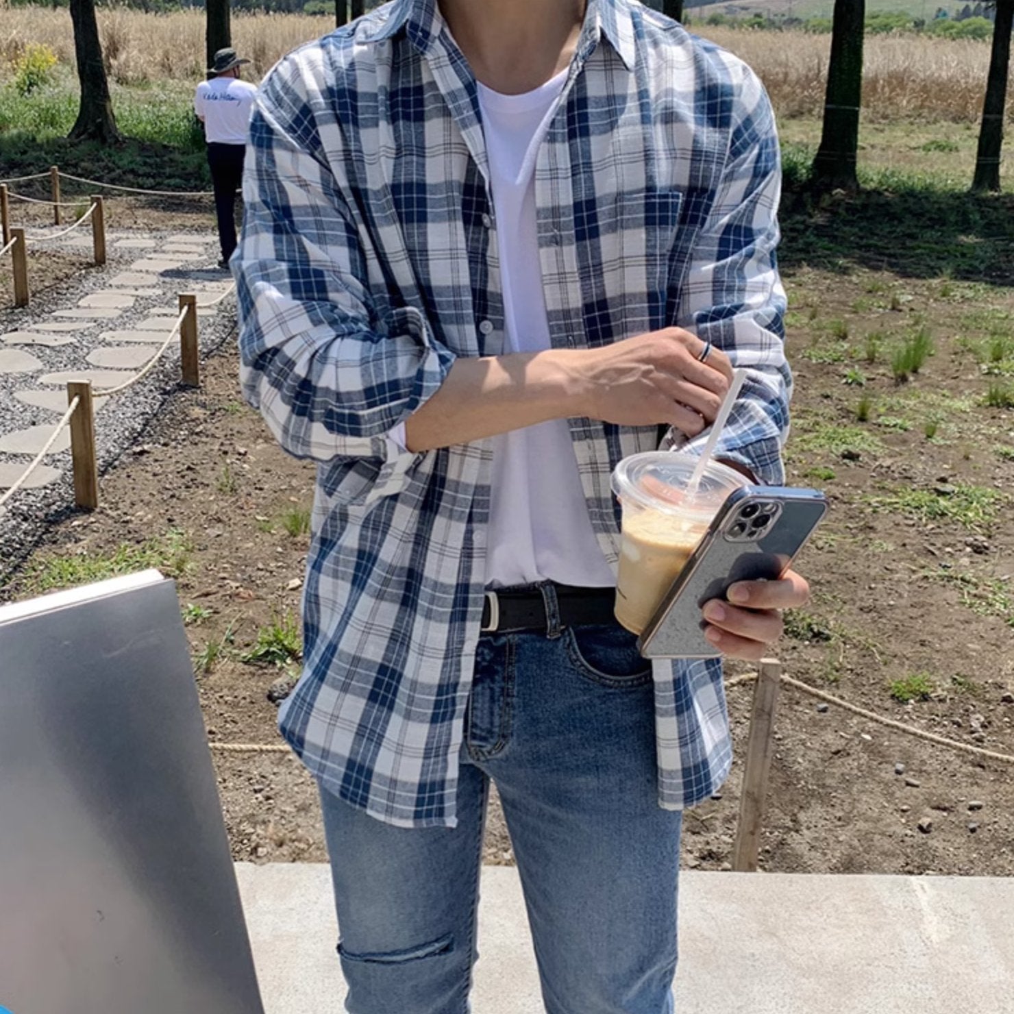 SUMMER PLAID SHIRT - Aumori