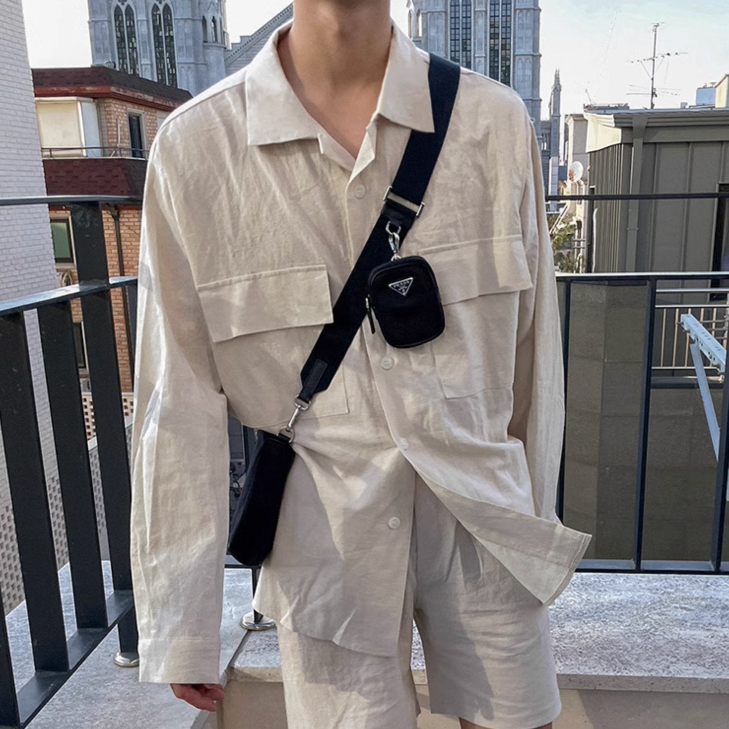 SUMMER POCKET SHIRT - Aumori