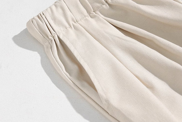 SUMMER STRAIGHT PANTS - Aumori