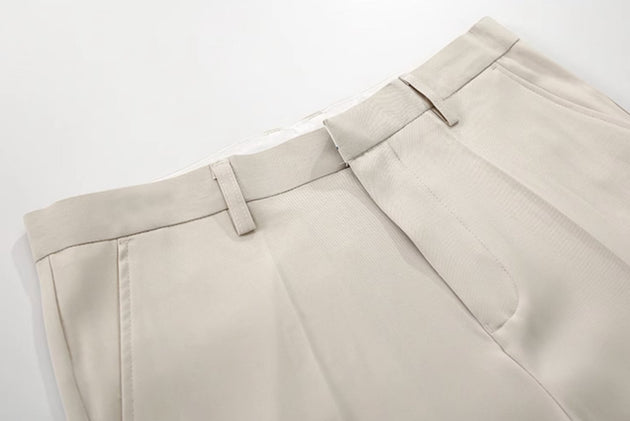 TAILORED ANKLE PANTS - Aumori