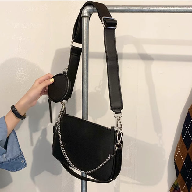 TECHNICAL LEATHER BAG - Aumori